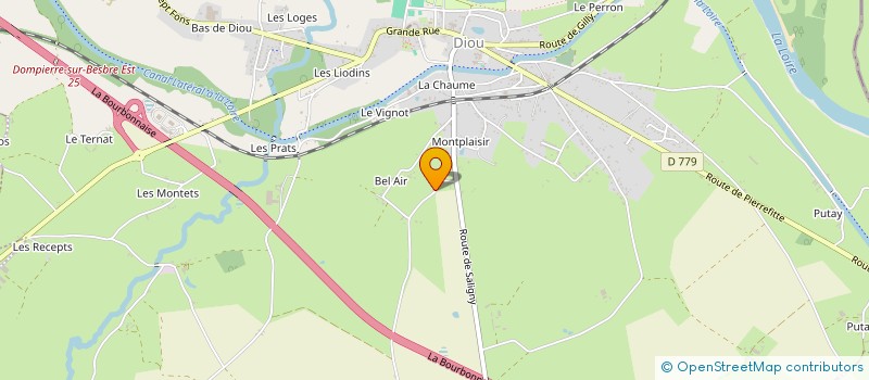 localisation de l'entreprise MONSIEUR DAVID ROME  DIOU