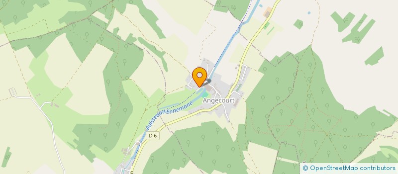 localisation de l'entreprise MONSIEUR DAVID RONDEL  ANGECOURT