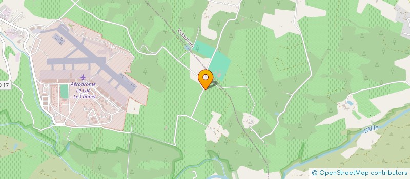 localisation de l'entreprise MONSIEUR DAVID ROSELE  LE CANNET-DES-MAURES