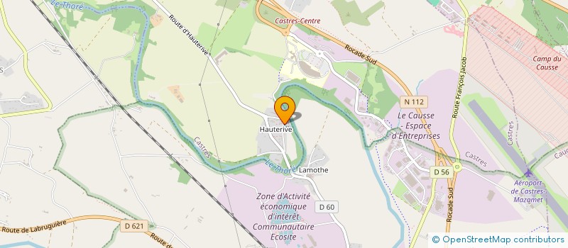 localisation de l'entreprise MONSIEUR DAVID ROSENSTEIN  CASTRES