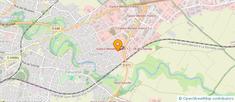 localisation de l'entreprise MONSIEUR DAVID ROSSI à NIORT