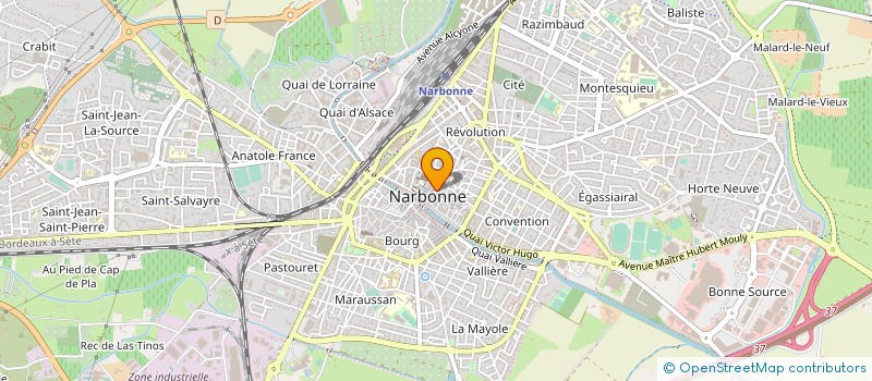 localisation de l'entreprise MONSIEUR DAVID ROUAIX  NARBONNE