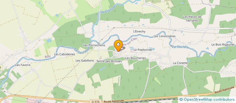 localisation de l'entreprise MONSIEUR DAVID ROUCHY  SELLES-SUR-CHER