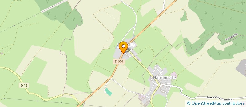 localisation de l'entreprise MONSIEUR DAVID ROUGET  JAINVILLOTTE