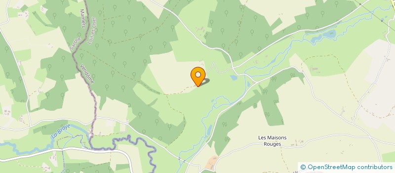 localisation de l'entreprise MONSIEUR DAVID ROUILLON  COUETRON-AU-PERCHE