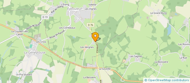 localisation de l'entreprise MONSIEUR DAVID ROUQUETTE  LA GENEYTOUSE