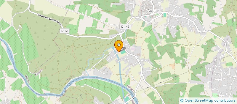 localisation de l'entreprise MONSIEUR DAVID ROURESSOL  AUBAIS