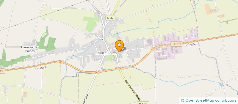 localisation de l'entreprise MONSIEUR DAVID ROUSSEAU  MARCILLOLES