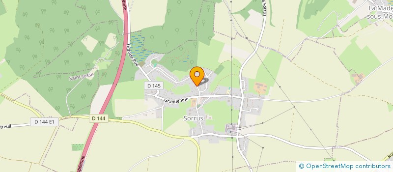 localisation de l'entreprise MONSIEUR DAVID ROUSSEL  SORRUS