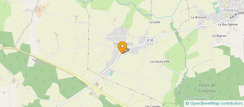 localisation de l'entreprise MONSIEUR DAVID ROUSSET à SAINT-RIEUL