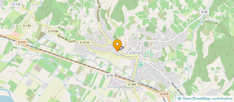 localisation de l'entreprise MONSIEUR DAVID ROUSSY  CADENET