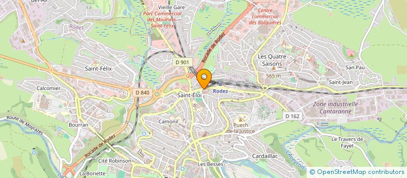 localisation de l'entreprise MONSIEUR DAVID ROUTHE à RODEZ