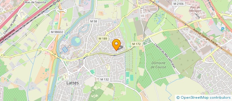 localisation de l'entreprise MONSIEUR DAVID ROUX à LATTES