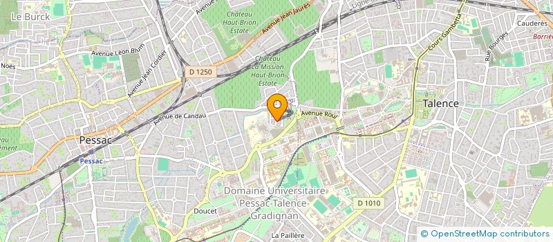 localisation de l'entreprise MONSIEUR DAVID ROUX  PESSAC