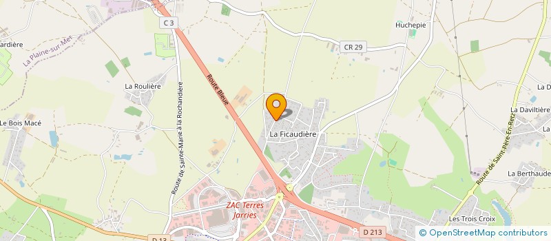 localisation de l'entreprise MONSIEUR DAVID ROUZIOU à PORNIC