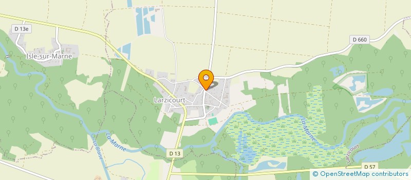 localisation de l'entreprise MONSIEUR DAVID ROZE  LARZICOURT