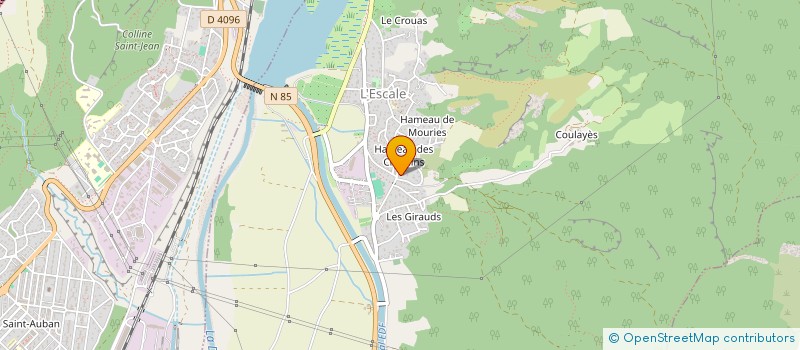 localisation de l'entreprise MONSIEUR DAVID RUIZ  L'ESCALE