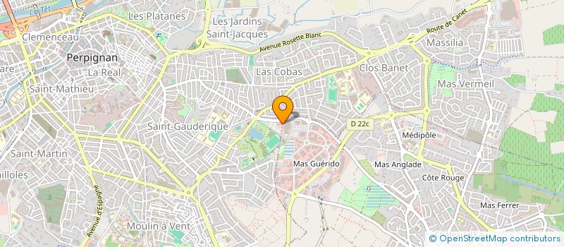 localisation de l'entreprise MONSIEUR DAVID RUIZ  PERPIGNAN