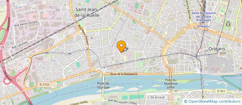 localisation de l'entreprise MONSIEUR DAVID RUTAMBUKA  ORLEANS