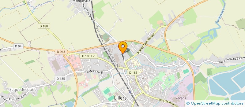 localisation de l'entreprise MONSIEUR DAVID RUYSSCHAERT à LILLERS