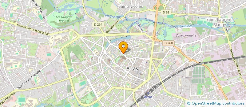 localisation de l'entreprise MONSIEUR DAVID RUYTERS à ARRAS