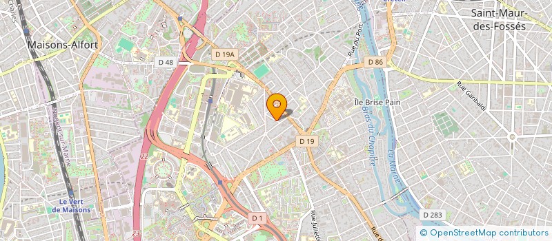 localisation de l'entreprise MONSIEUR DAVID SABBAH  CRETEIL