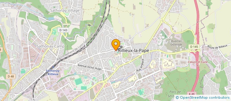 localisation de l'entreprise MONSIEUR DAVID SABER à RILLIEUX-LA-PAPE