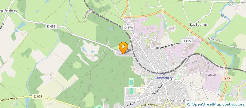 localisation de l'entreprise MONSIEUR DAVID SABY  COMMENTRY