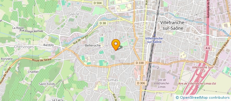 localisation de l'entreprise MONSIEUR DAVID SAIGNES à VILLEFRANCHE-SUR-SAONE