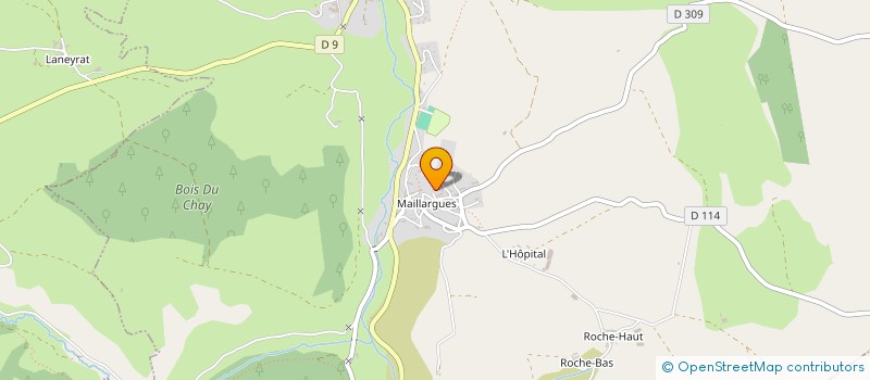 localisation de l'entreprise MONSIEUR DAVID SAINT-BEAUZEL à ALLANCHE