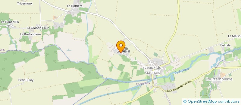 localisation de l'entreprise MONSIEUR DAVID SAINT-GEORGES  SCEAUX-DU-GATINAIS