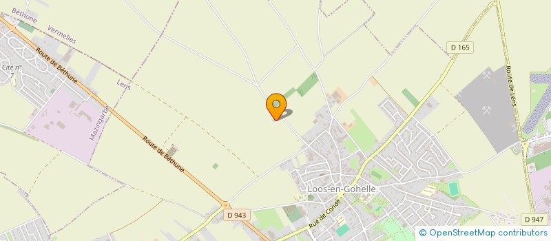 localisation de l'entreprise MONSIEUR DAVID SAINTIVE  LOOS-EN-GOHELLE