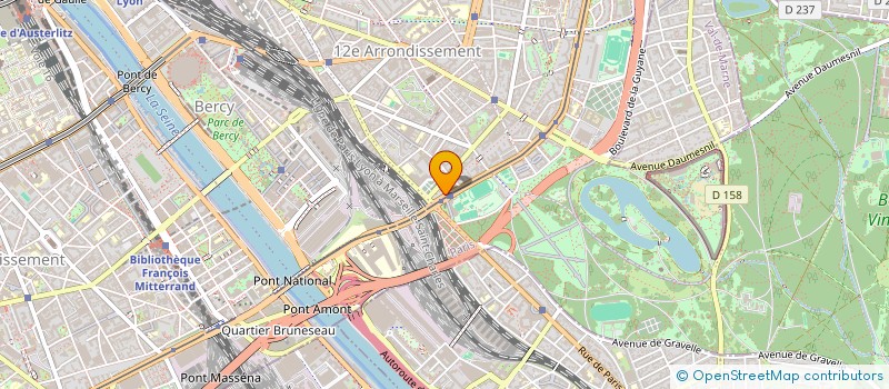 localisation de l'entreprise MONSIEUR DAVID SALLE  SAINT-PIERRE-LE-CHASTEL