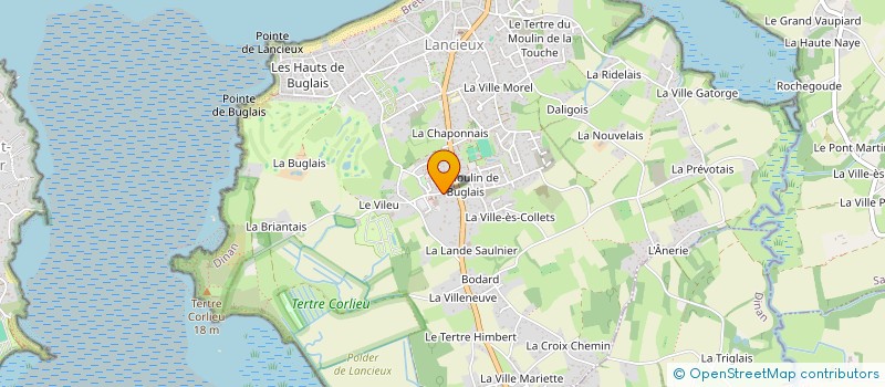 localisation de l'entreprise MONSIEUR DAVID SALUARD  LANCIEUX