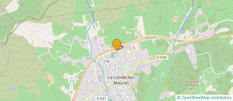 localisation de l'entreprise MONSIEUR DAVID SAMMARTINO à LA LONDE-LES-MAURES