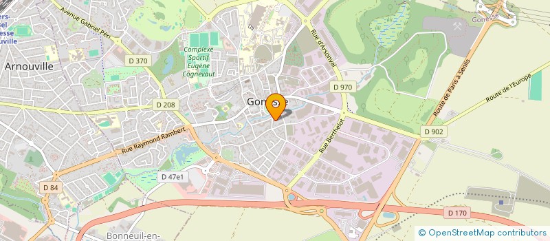 localisation de l'entreprise MONSIEUR DAVID SANCHES GOMES FURTADO à GONESSE