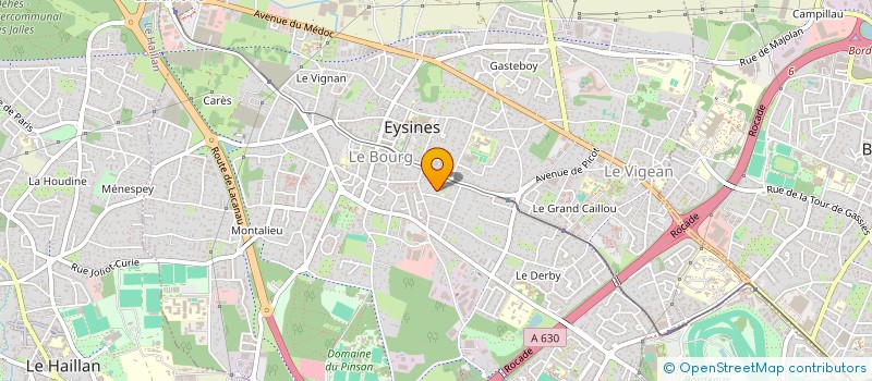 localisation de l'entreprise MONSIEUR DAVID SANCHEZ  EYSINES