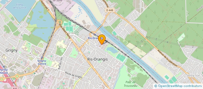localisation de l'entreprise MONSIEUR DAVID SANTO à RIS-ORANGIS