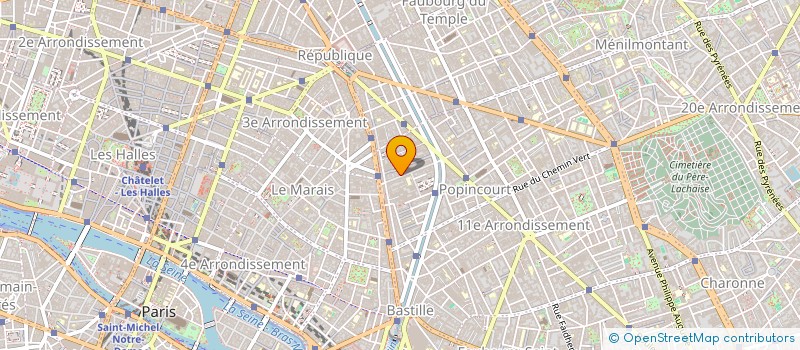 localisation de l'entreprise MONSIEUR DAVID SANTONI  PARIS