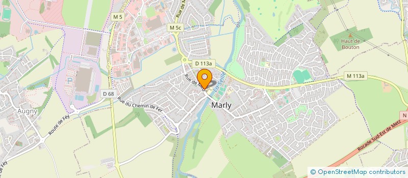 localisation de l'entreprise MONSIEUR DAVID SANTOS  MARLY