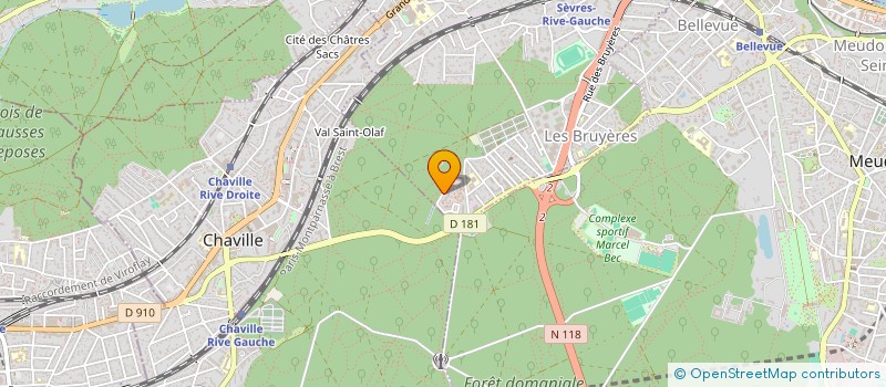 localisation de l'entreprise MONSIEUR DAVID SARFATI à SEVRES