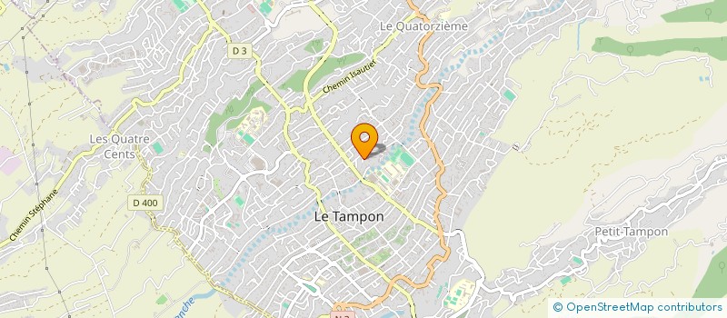 localisation de l'entreprise MONSIEUR DAVID SARPEDON à LE TAMPON