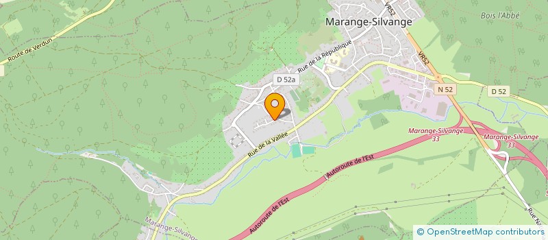 localisation de l'entreprise MONSIEUR DAVID SARTORI  MARANGE-SILVANGE