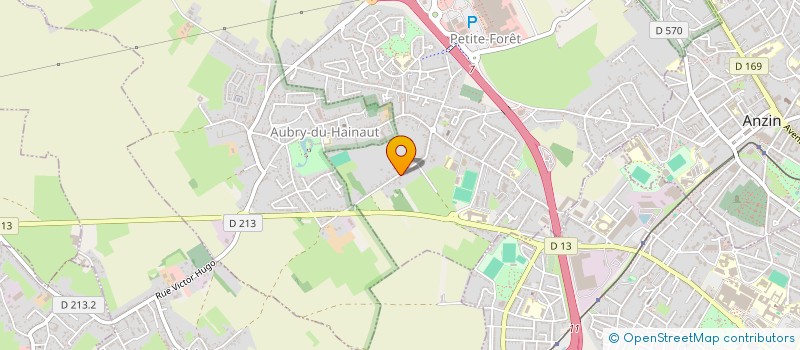 localisation de l'entreprise MONSIEUR DAVID SATURNIN  PETITE-FORET