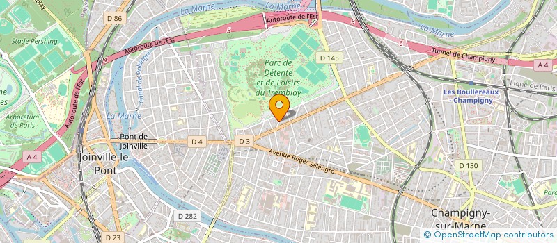 localisation de l'entreprise MONSIEUR DAVID SAUNIER  CHAMPIGNY-SUR-MARNE