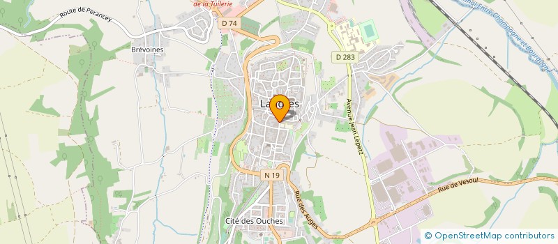 localisation de l'entreprise MONSIEUR DAVID SAUTOT à LANGRES