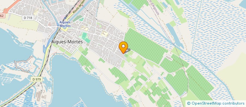 localisation de l'entreprise MONSIEUR DAVID SAUVEGRAIN  AIGUES-MORTES