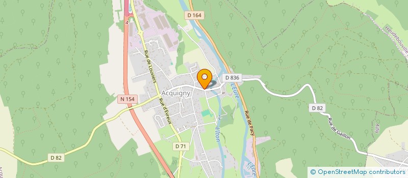 localisation de l'entreprise MONSIEUR DAVID SAUVERVALD à ACQUIGNY