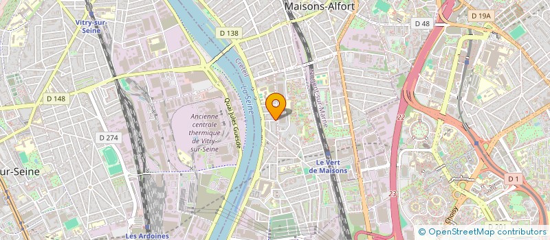 localisation de l'entreprise MONSIEUR DAVID SAUVEUR ANGELO MUSCAT à ALFORTVILLE