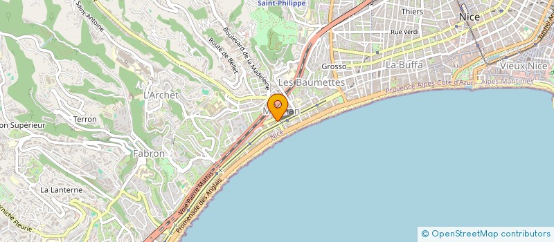 localisation de l'entreprise MONSIEUR DAVID SAVINI à NICE